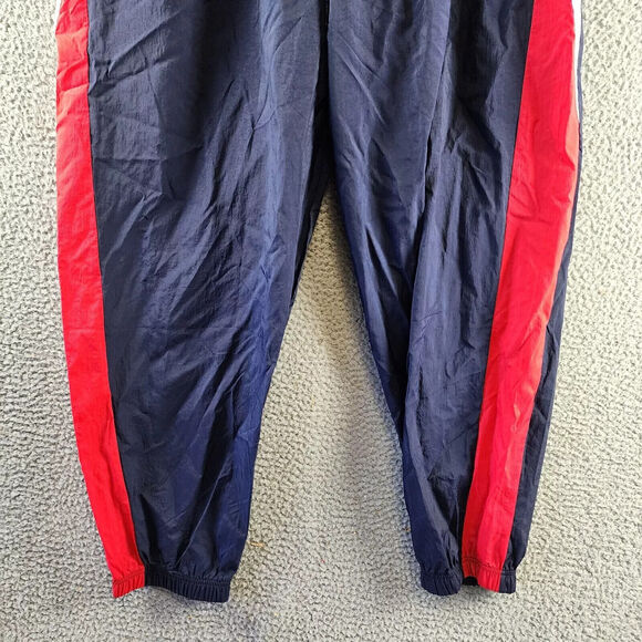 Reebok Women's Plus Size Pull-on Logo Woven Track Pants, Vector Navy, Size 2X - Picture 7 of 10
